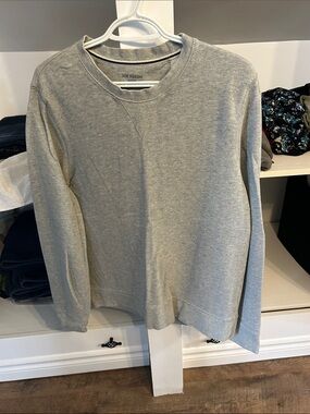 Joe Fresh Men's Crewneck Sweater - Heather Gray